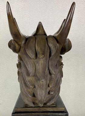 纯铜圆明园十二兽首铜像 12生肖兽首铜首全套彷古1:1龙首装饰摆件