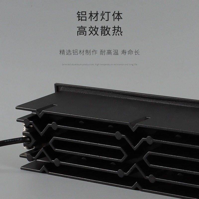 LED格栅线条灯家用无主灯暗装多眼嵌入式客厅方形长条五十头射灯,淘宝优惠券,粉丝福利购,淘宝优惠卷