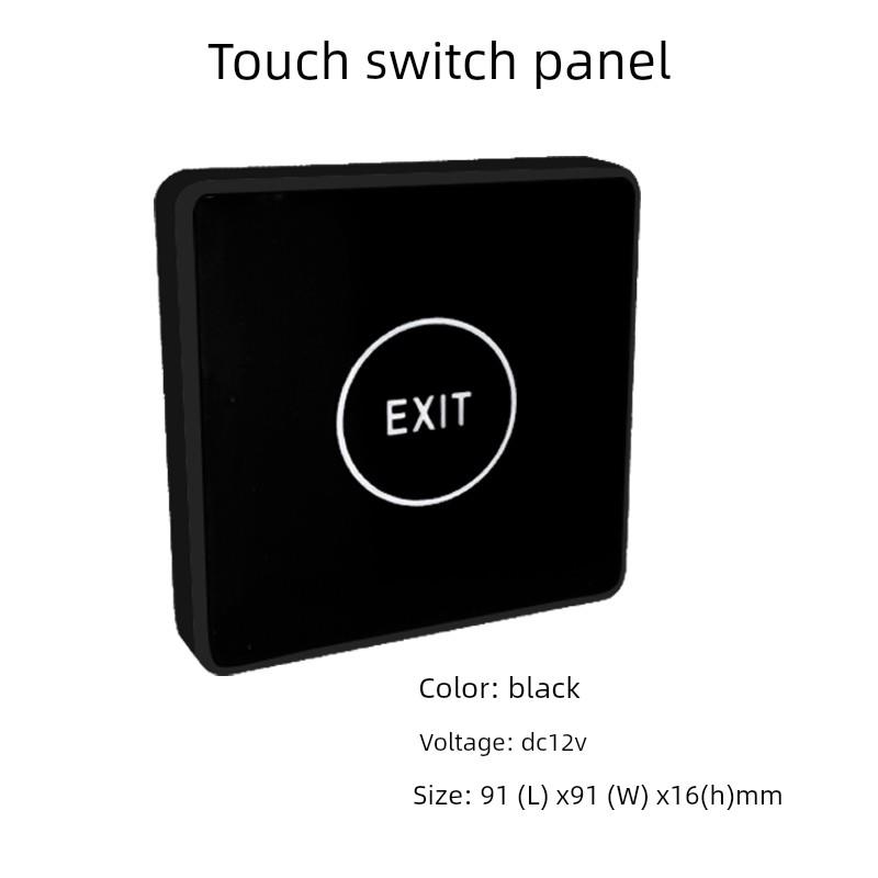 防水防尘表面安装门禁开关触摸感应插座按钮86盒通用12V开关信号 - 图3