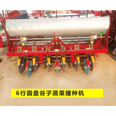 谷子芝麻播种机定做施肥播种精播免间苗一体机 高梁点播机 4-6行 - 图2