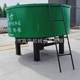 Flat-mouth concrete mixing storage tank Five cubic and six cubic mixer Cement mortar mixing tank