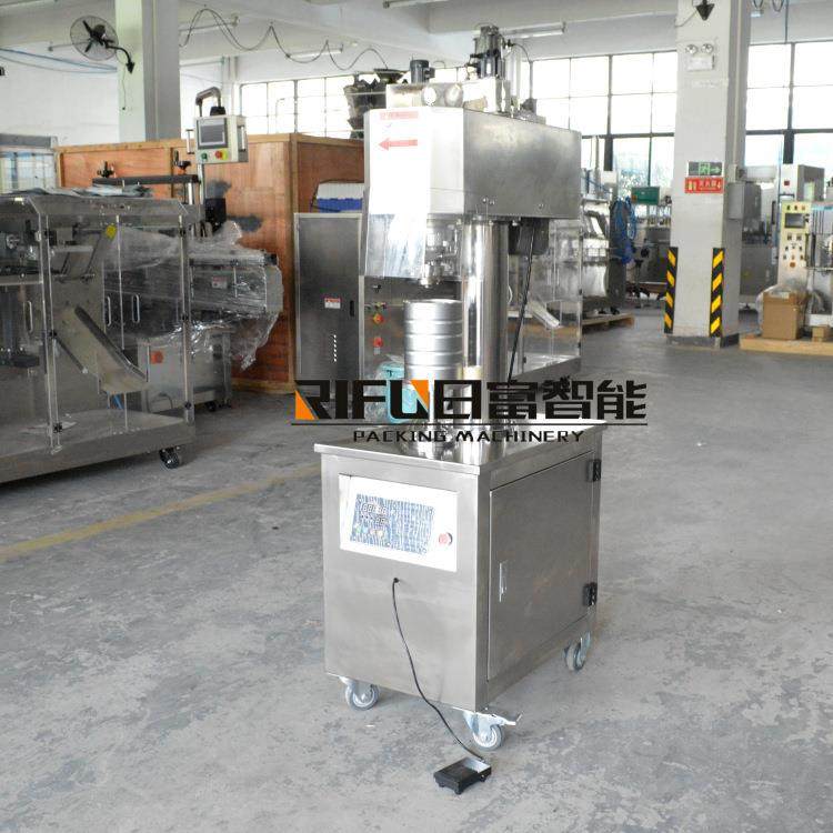 半自动奶粉罐封盖机猫零食猪肉罐头封口机水果罐封盖机广州厂家,淘宝优惠券,粉丝福利购,淘宝优惠卷