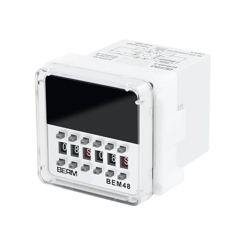 延时继电器220V24V380V无限循环继电器延时控制器贝尔美DH48S-S,淘宝优惠券,粉丝福利购,淘宝优惠卷