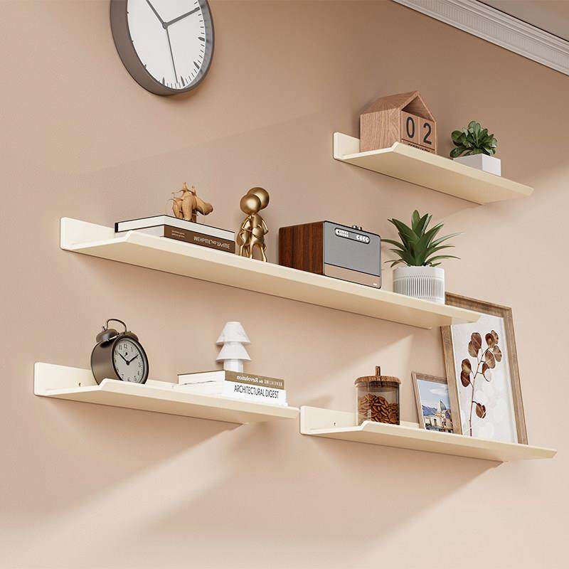 客厅墙上置物架墙面壁挂式免打孔书架餐厅环保分层一字隔板置物板,淘宝优惠券,粉丝福利购,淘宝优惠卷