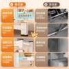 Chuangshi shelf wardrobe hole board floor-standing clothes hanger open DIY storage rack creative clothing storage rack