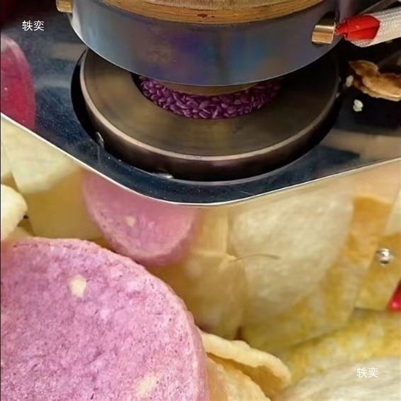 鲜爆虾饼机多功能商用摆摊压片机膨化机全自动夜市流动创业,淘宝优惠券,粉丝福利购,淘宝优惠卷