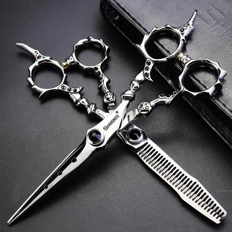 新款美发剪双面齿多种可调节去发量牙剪碎发剪6寸理髲店美发刀剪,淘宝优惠券,粉丝福利购,淘宝优惠卷