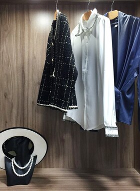 现代样板间衣帽间摆件衣柜软装饰品展厅主卧服装道具包包颈模陈列