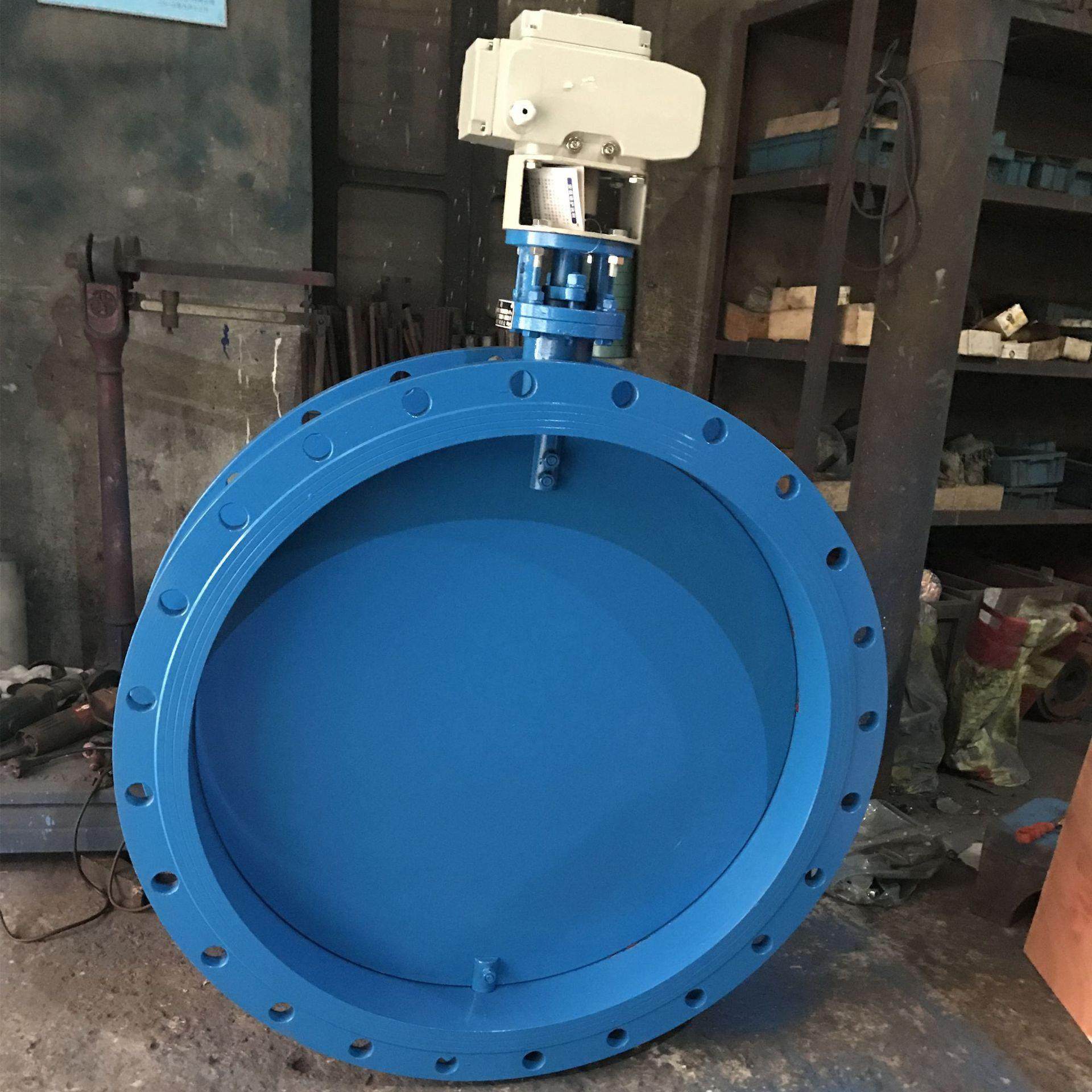 手动碳钢法兰通风粉尘除尘蝶阀D341W-2.5CDN350,淘宝优惠券,粉丝福利购,淘宝优惠卷