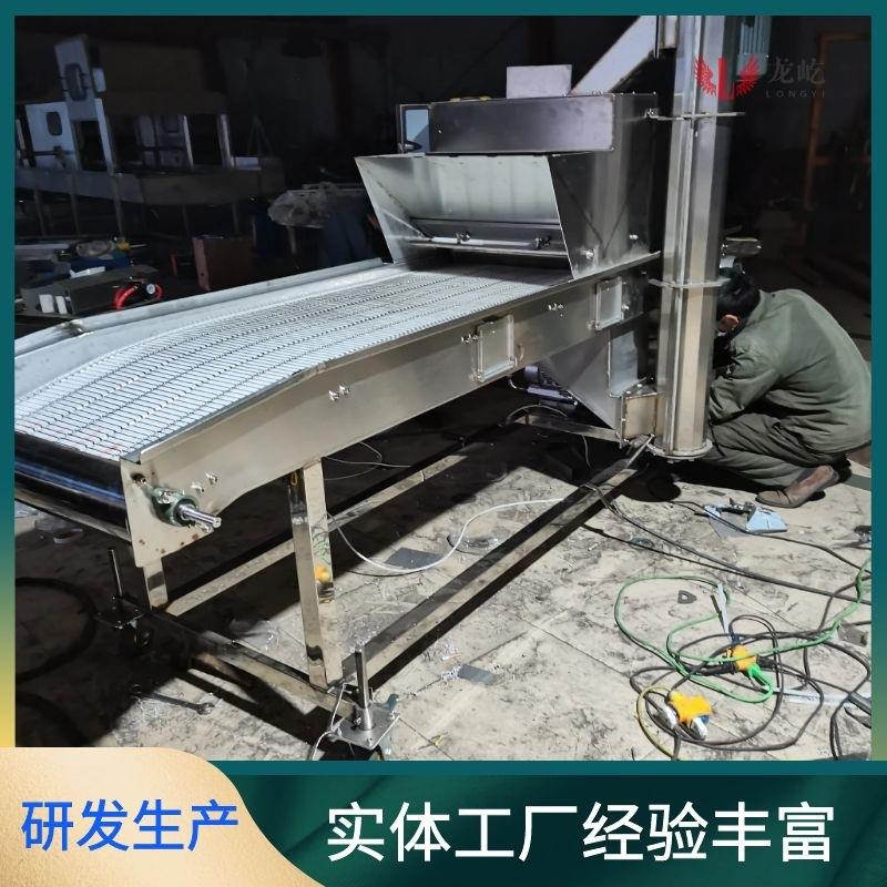 威化纸红薯派上糠机300型年糕串裹浆设备实体工厂供应上糠机 - 图0