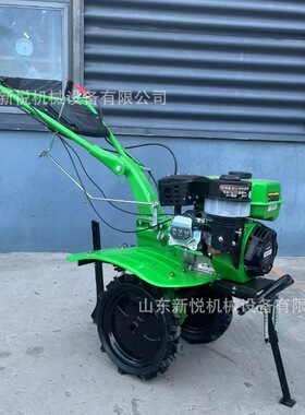 出口款汽油柴油旋耕机小型耕整开沟田园农用微耕机松土机翻地机