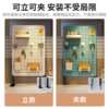 Desk hole board workstation finishing office desk bezel vertical bookshelf partition desktop storage rack accessories