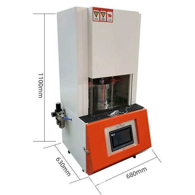 Laboratory rubber research sulfur vulcanization meter vulcanization time torque distance test computer rotorless vulcanization meter