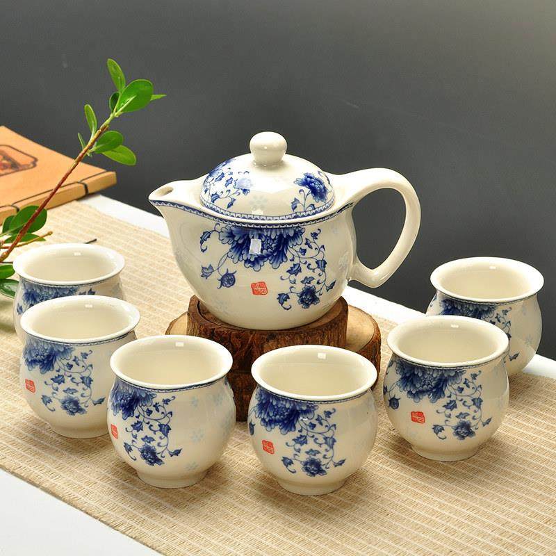 中式茶具整套双层隔热茶具功夫茶具简约家用套装定制logo,淘宝优惠券,粉丝福利购,淘宝优惠卷