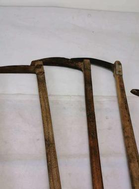 民俗老物件怀旧老弯头镰刀老农具老式农耕工具农家院装饰道具摆件