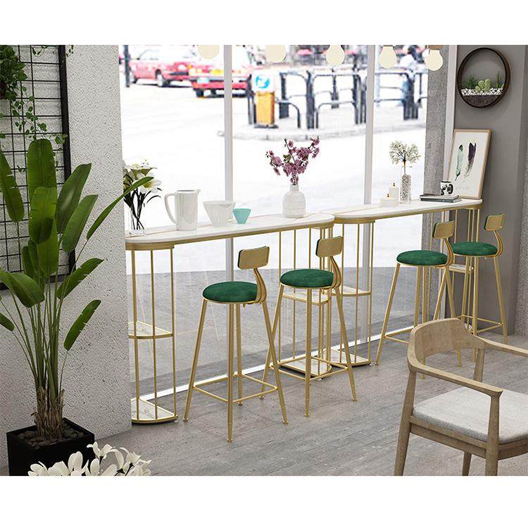 轻奢吧台桌客厅沙发阳台休闲高脚家用隔断靠墙圆角商用长条桌,淘宝优惠券,粉丝福利购,淘宝优惠卷