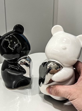 北欧简约现代可爱创意摆件家居样板房客厅办公室S桌面软装饰品摆