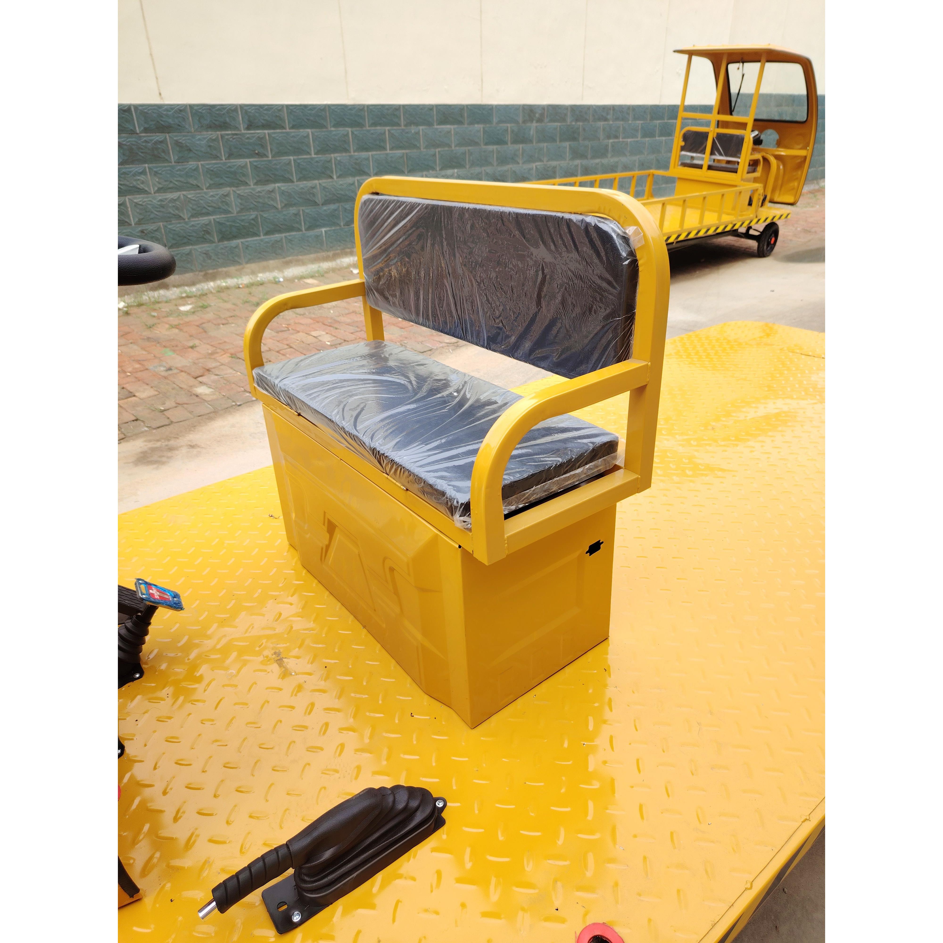 Steering wheel electric four-wheel vehicle flatbed truck transport truck warehouse transport vehicle stall food truck modified for agricultural use