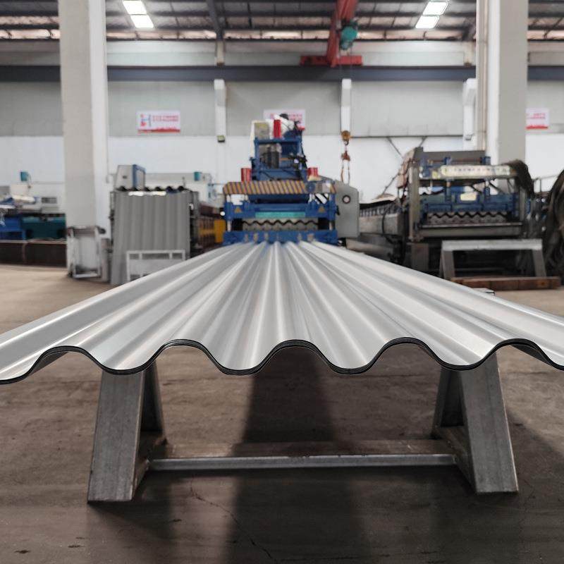 彩钢瓦780型波浪横装修彩钢瓦横铺银色镀铝锌墙面装饰波纹瓦楞板,淘宝优惠券,粉丝福利购,淘宝优惠卷