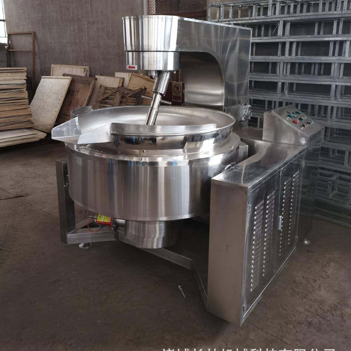 不锈钢行星锅酱料辣椒酱行星搅拌炒锅全自动电磁加热工业炒锅,淘宝优惠券,粉丝福利购,淘宝优惠卷