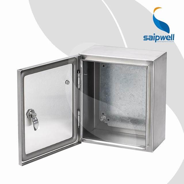 Spwell Outdoor 304 stainless steel distribution box seal control cabinet monitoring basic box lighting meter box