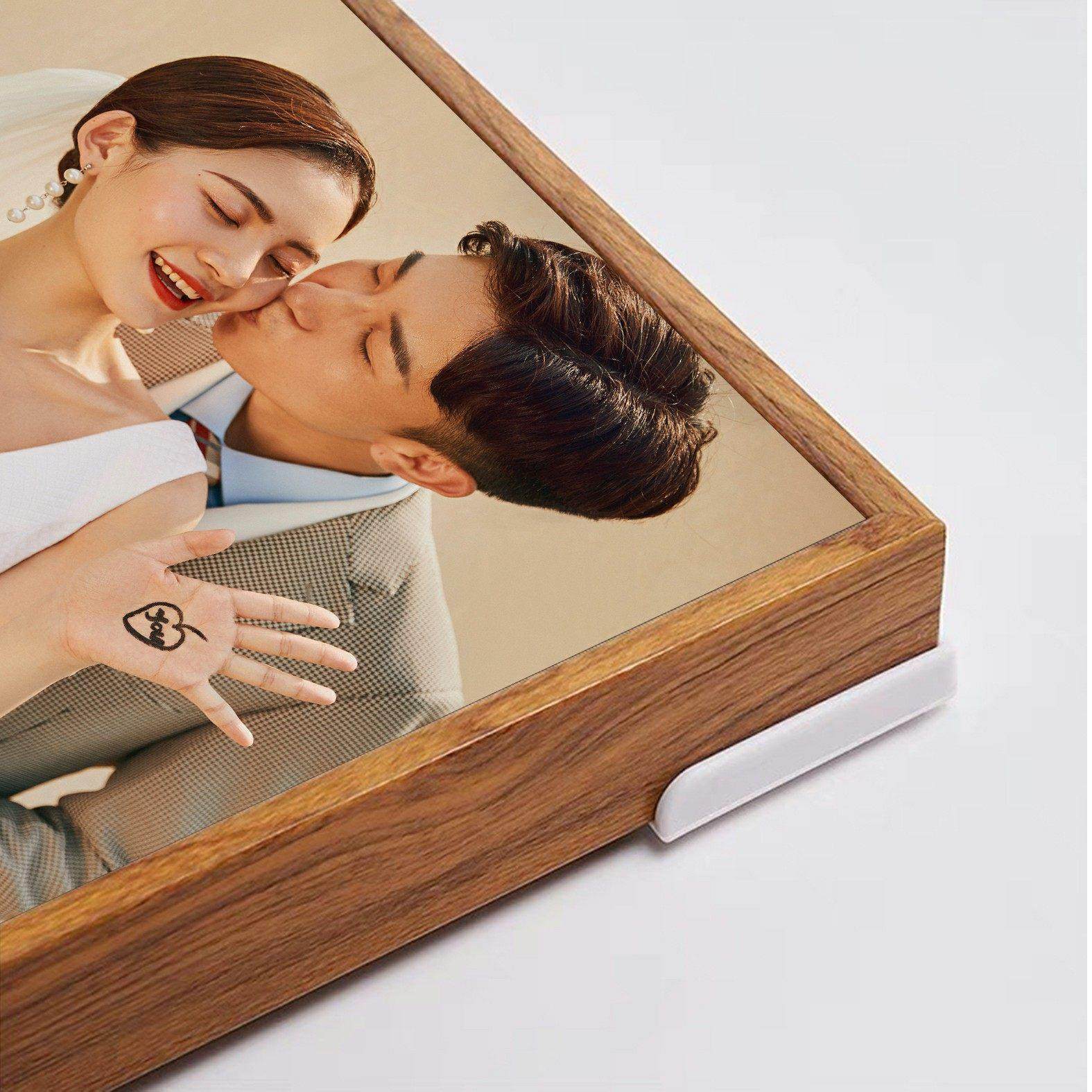 九宫格相框挂墙定制水晶洗相片婚纱照放大宝宝儿童多照片摆台制作,淘宝优惠券,粉丝福利购,淘宝优惠卷