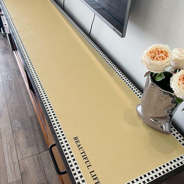 皮革桌布防水防油免洗桌布轻奢高级学生长方形餐桌台布茶几桌垫,淘宝优惠券,粉丝福利购,淘宝优惠卷