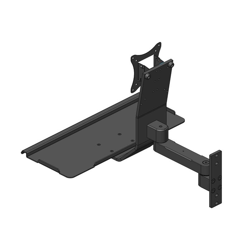 工业 设备 显示器键盘一体支架 显示器键盘鼠标支架 - 图3