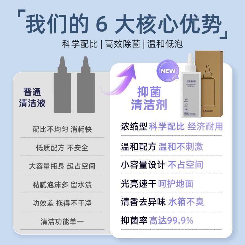 适用于云鲸S3 IsLand/S3清洁剂洗地机专用地面抑菌清洗液浓缩型,淘宝优惠券,粉丝福利购,淘宝优惠卷