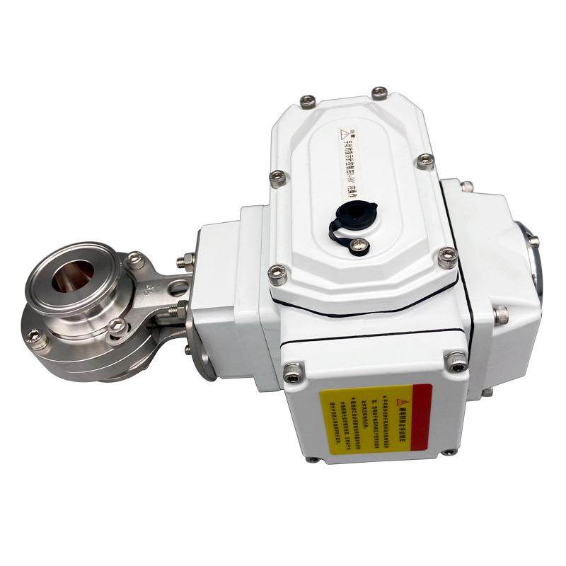 不锈钢304/316L快装电动蝶阀 卫生食品级卡箍式电控蝶阀开关阀门,淘宝优惠券,粉丝福利购,淘宝优惠卷