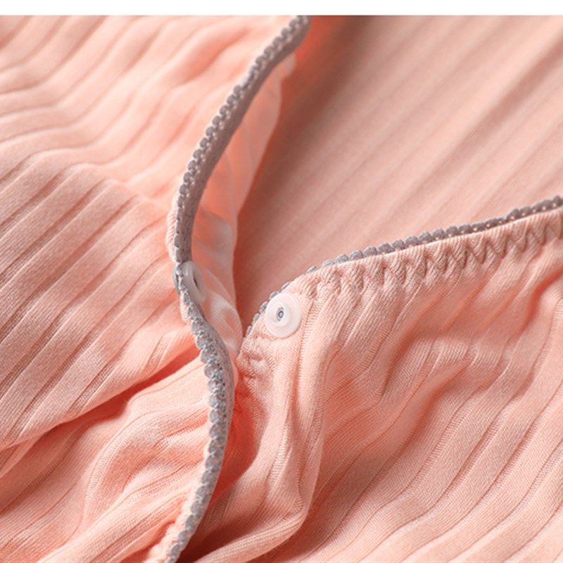 孕妇睡衣夏季薄款月子服哺乳短袖短裤套装夏产后家居服六月份喂奶,淘宝优惠券,粉丝福利购,淘宝优惠卷