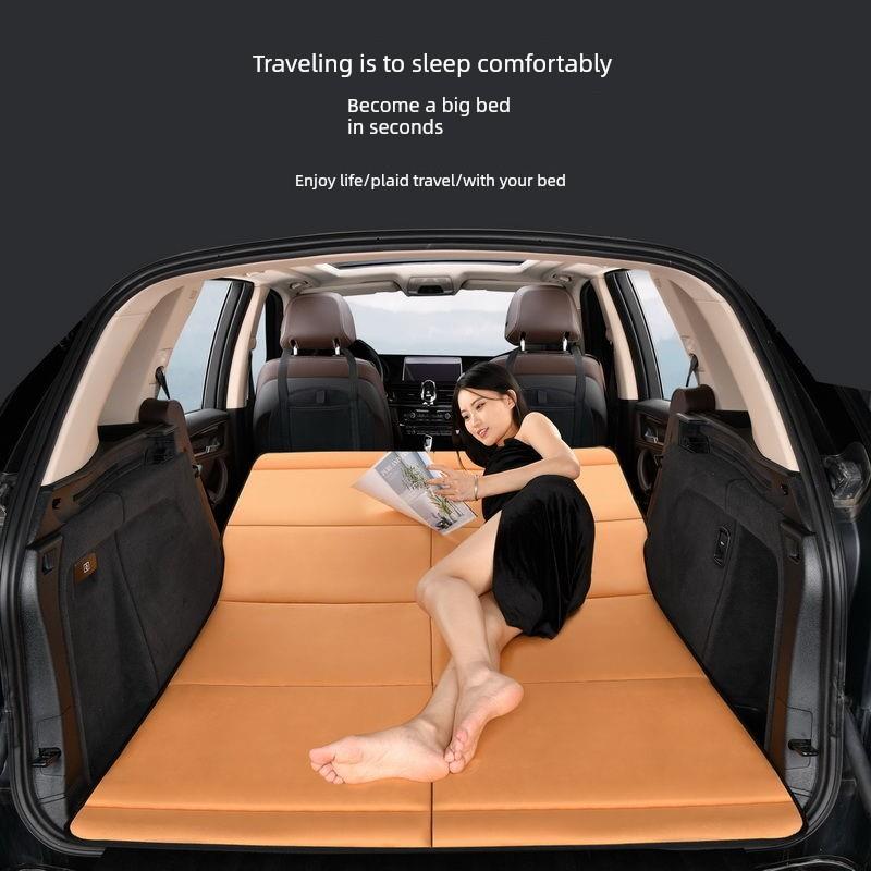 后备箱填平垫汽车床垫SUV后排专用车载旅行床非充气睡垫找平垫 - 图0