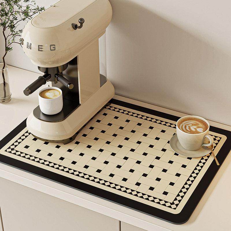 厨房台面沥水垫碗碟碗筷茶盘硅藻泥垫硅胶吧台垫免洗隔热吸水地垫,淘宝优惠券,粉丝福利购,淘宝优惠卷