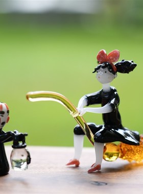 琉璃手作魔女宅急便琪琪手办公仔桌面装饰品摆件创意女孩生日礼物