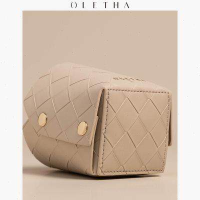 OLETHA light luxury style simple home living room coffee table desktop remote control debris organization small storage box office pen holder