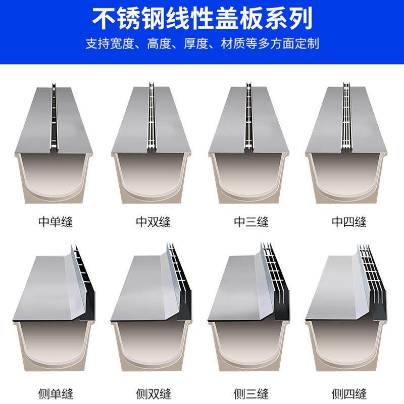 304不锈钢线性排水沟园林公园市政排201不锈钢排水沟盖板厂家,淘宝优惠券,粉丝福利购,淘宝优惠卷