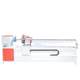 CNC automatic knife sharpening knife vacuum cleaner straight inclined strip cutting machine down jacket fabric oblique cutting machine