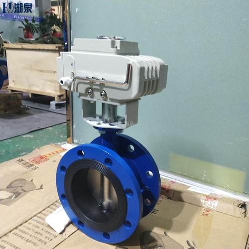 D941X-10/16DN65-DN80调节型4-20mA输入输出电动法兰软密封蝶阀 - 图1