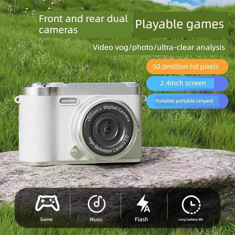 新款拍立得学生数码相机高清覆古CCD自拍送女生日礼物儿童照相机,淘宝优惠券,粉丝福利购,淘宝优惠卷