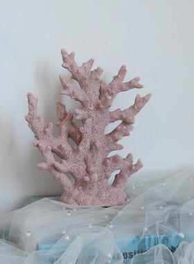 珊瑚摆件彷真珊瑚水族箱家居装饰珊瑚鱼缸造景珊瑚饰品珊瑚缸海缸