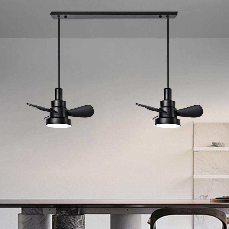 极简客饭厅吊扇灯轨道款吊扇灯磁吸轨道二线轨道可左右移动可拆卸,淘宝优惠券,粉丝福利购,淘宝优惠卷