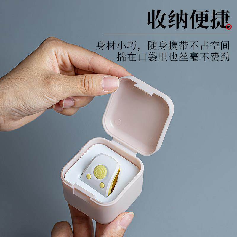 Yuanmanzizi electronic counter hand-held hand-pressed ring ring reading number display hidden luminous rechargeable