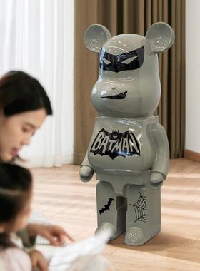 由居创意暴力熊落地雕塑家居客厅卧摆件搬家开业礼物乔迁新居礼品