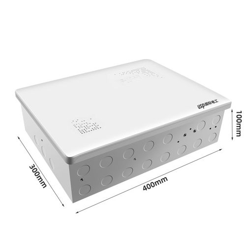 弱电箱多媒体集线箱暗装特大号光纤入户信息箱网络布线家用配电箱 - 图2