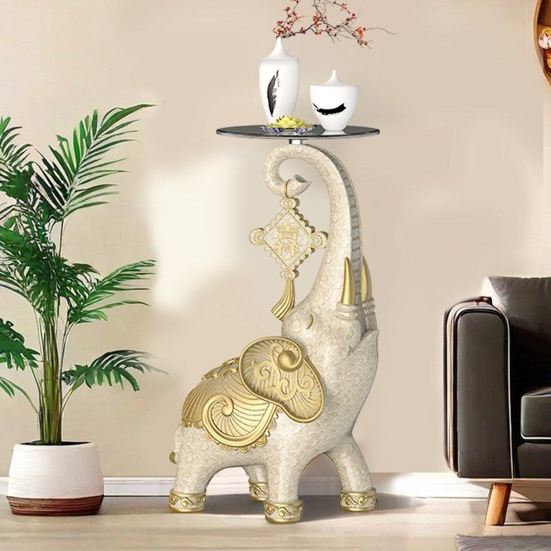 大象角几沙发旁边几落地装饰品玄关客厅大号摆件乔迁新居搬家礼物,淘宝优惠券,粉丝福利购,淘宝优惠卷