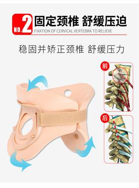 颈托护颈椎前倾歪脖子固定偏头斜颈歪头矫纠正器小孩医家用婴儿童