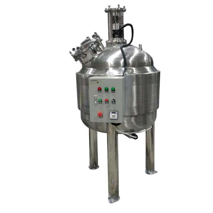 广东日化液体霜乳化均质搅拌罐 夹套加热搅拌桶 带操作平台厂家,淘宝优惠券,粉丝福利购,淘宝优惠卷