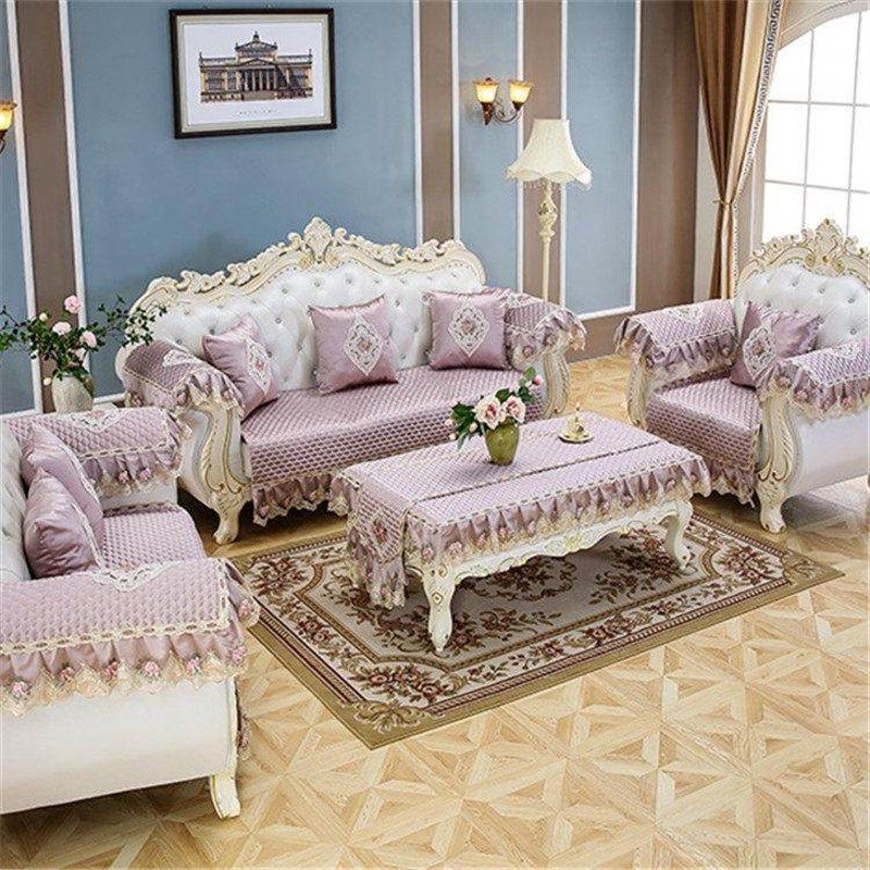 欧式沙发垫四季通用布艺高档奢华防滑皮沙发坐垫套罩全盖简约现代,淘宝优惠券,粉丝福利购,淘宝优惠卷