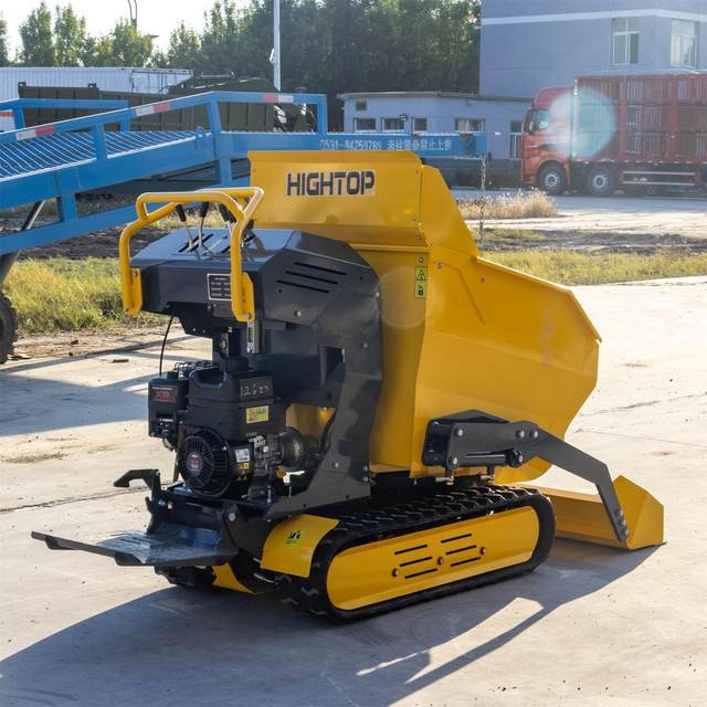 Export small hydraulic dump truck Farm animal husbandry dump truck Export to Spain