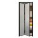 Extremely narrow folding door bathroom door kitchen waterproof moisture-proof titanium magnesium aluminum alloy factory direct sales space saving